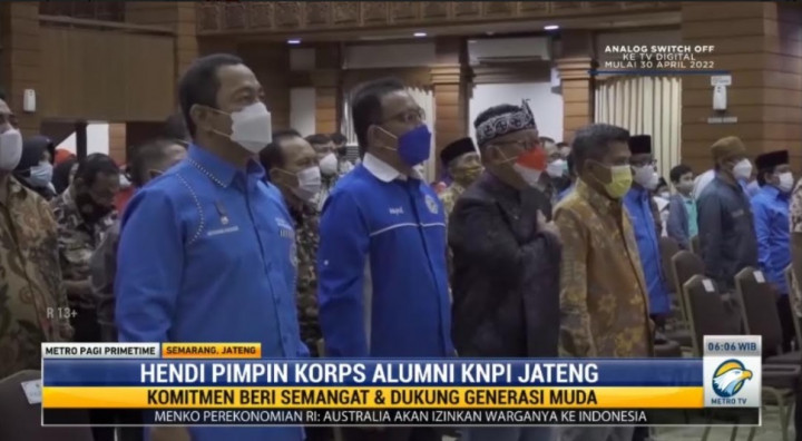 Jadi Ketua KNPI Jateng Lagi, Ini Pesan Wali Kota Semarang kepada Generasi Muda