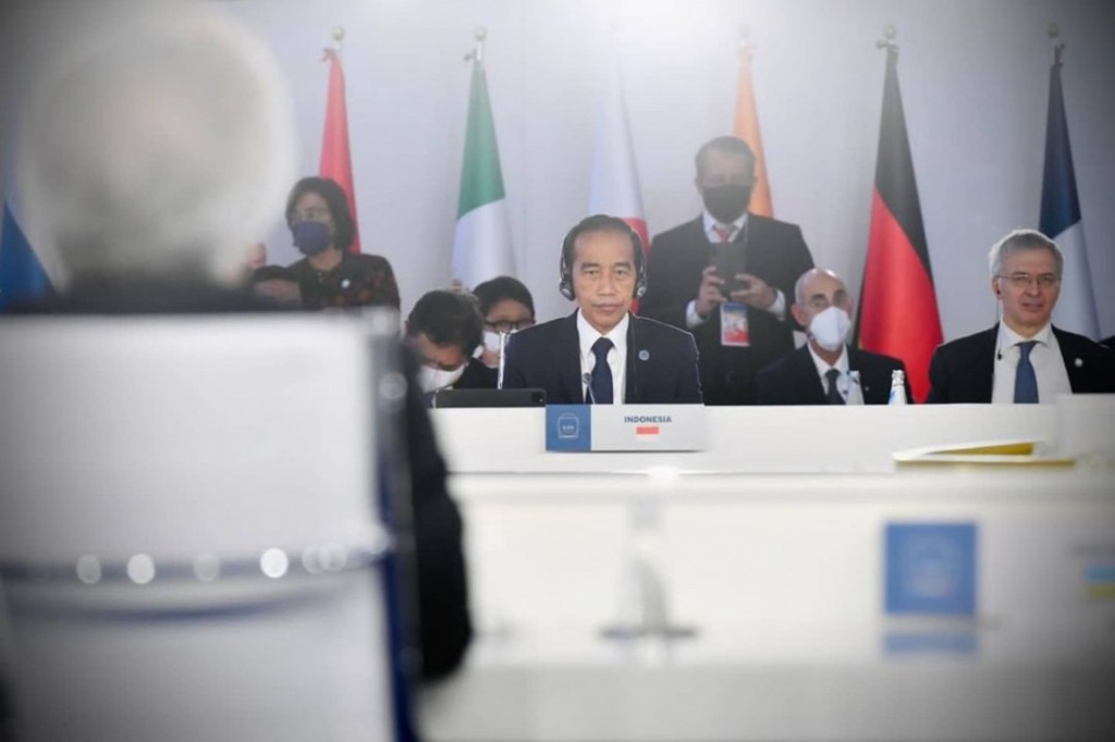 Presiden Joko Widodo dalam KTT G20 - - Foto: 