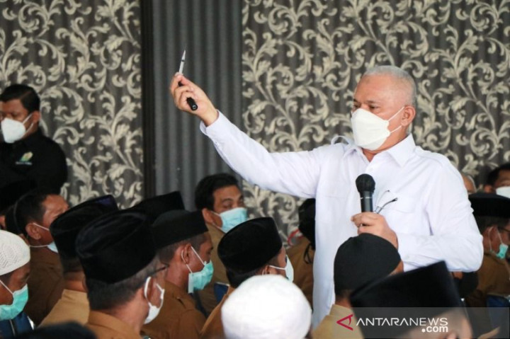 Aceh Jadikan Sertifikat Vaksin Syarat Layanan Administrasi