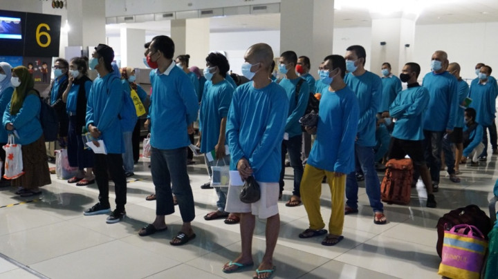 BP2MI Jemput 384 Pekerja Migran yang Dideportasi dari Malaysia