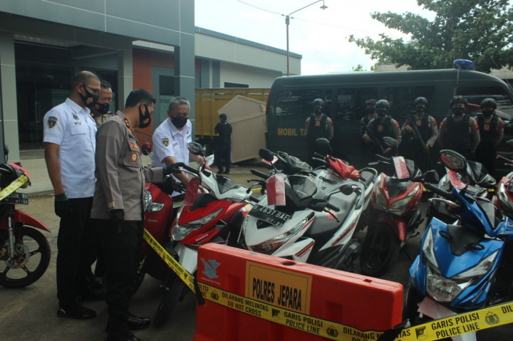 Polres Jepara Tahan 16 Pelaku Kejahatan Dalam 20 Hari