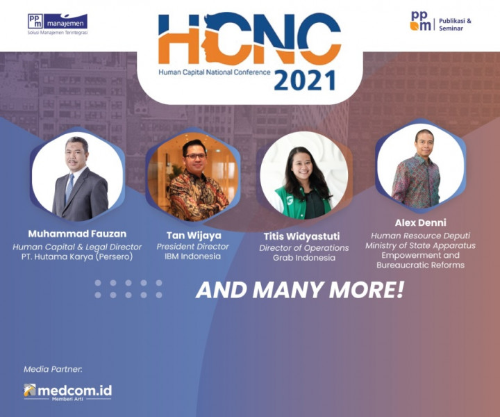 HCNC 2021 Dorong Organisasi Bisnis Lincah Beradaptasi