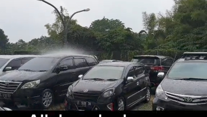 Pihak Hotel Tak Mengetahui Hujan Hanya Guyur 1 Mobil di Cikarang