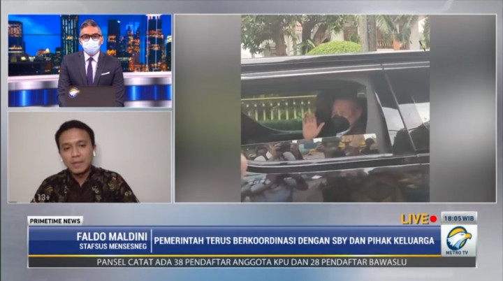Pemerintah Jamin Pengobatan yang Terbaik untuk SBY