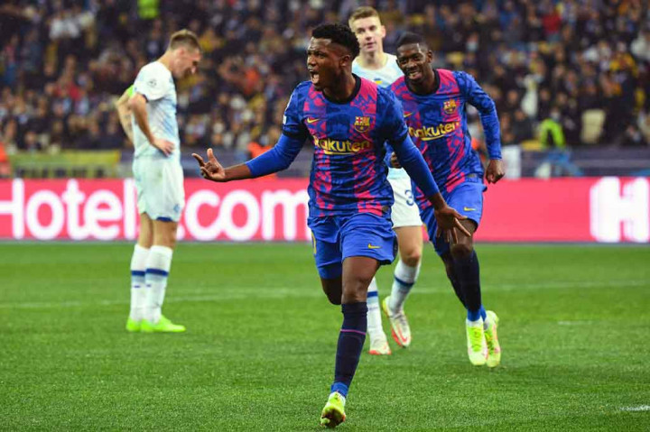 Liga Champions: Barcelona Susah Payah Tundukkan Dynamo Kiev 1-0