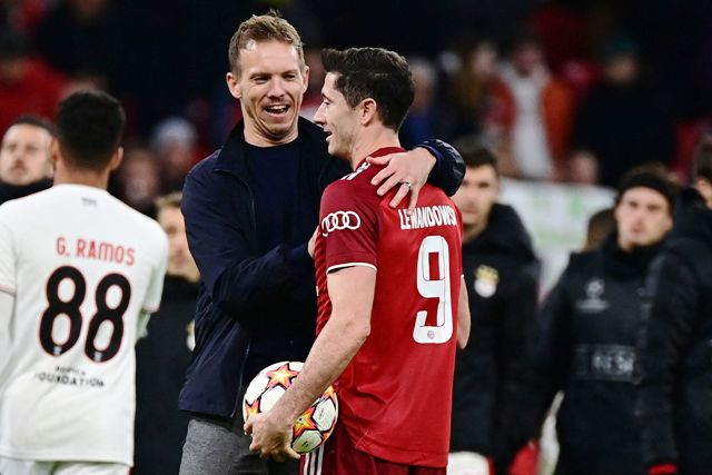 Liga Champions: Muenchen ke 16 Besar, Lewandowski Cetak <i>Hattrick</i>