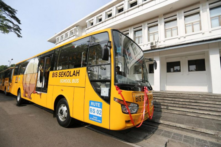 Covid-19 di Jakarta Mereda, Bus Sekolah untuk Jemput Siswa PTM Ditambah