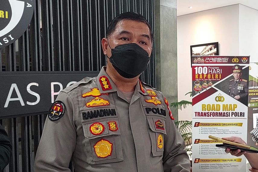 Kabag Penum Divisi Humas Polri Kombes Ahmad Ramadhan. Medcom.id/Kautsar Widya Prabowo