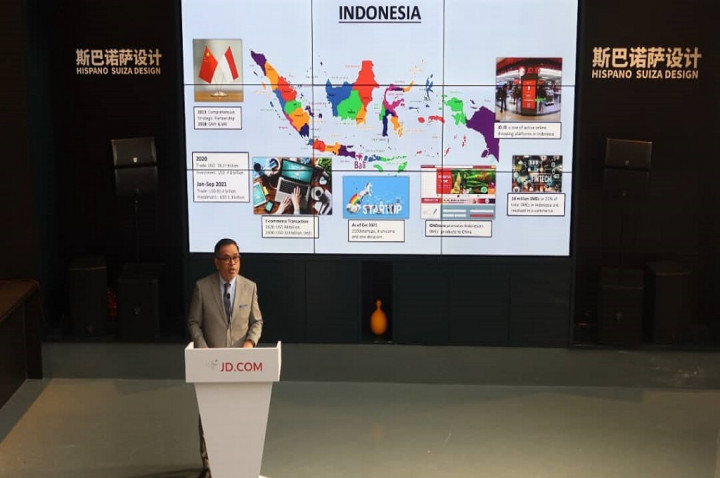 Dubes RI Minta Platform E-Commerce JD.com Dukung UMKM Indonesia