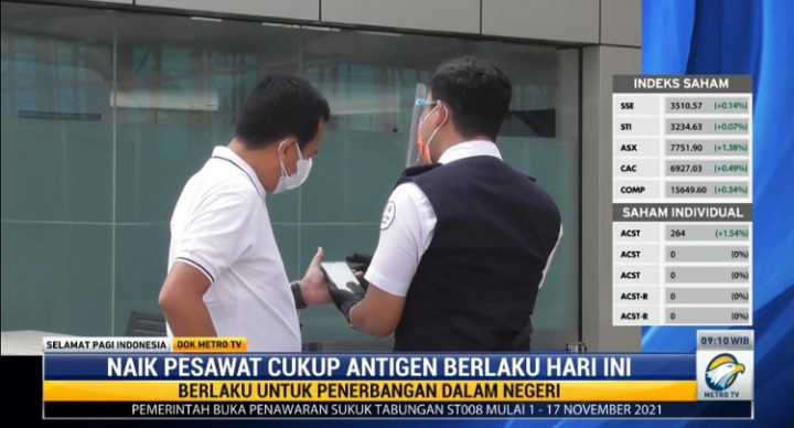Naik Pesawat Pakai Hasil Tes Antigen Dimulai Hari Ini