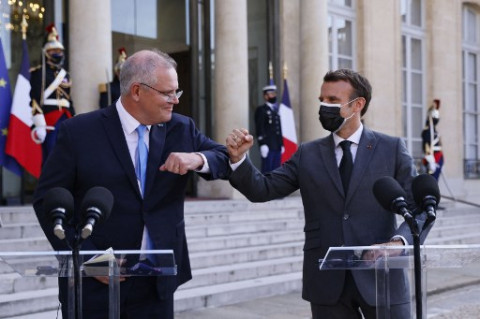 Pesan Teks Presiden Macron Bocor, Australia-Prancis di Titik Terendah