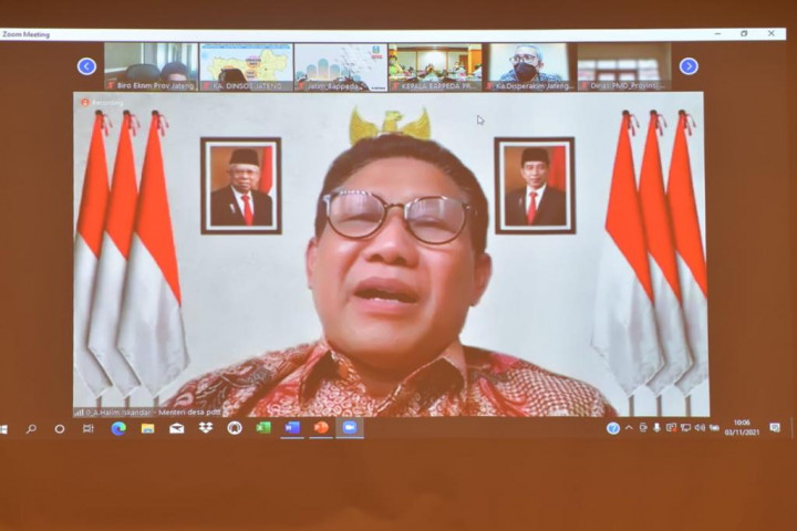 Mendes Pastikan Data Penanggulangan Kemiskinan Ekstrem Siap Digunakan