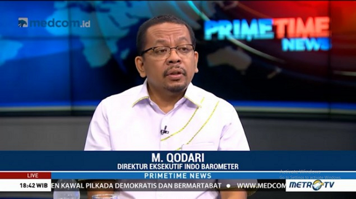 Qodari Prediksi Koalisi Pilpres 2024 Terbagi 3 Kubu