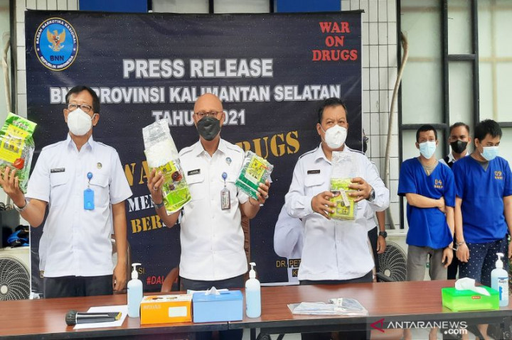 Penyelundupan 4,1 kg Sabu dari Malaysia Digagalkan