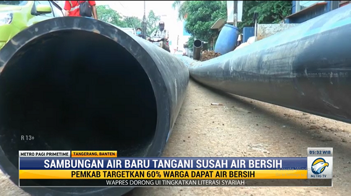 Pemkab Tangerang Ekspansi Sambungan Air Bersih