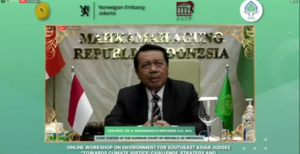 Perkara Lingkungan Jadi Tantangan Besar Hakim Semua Negara