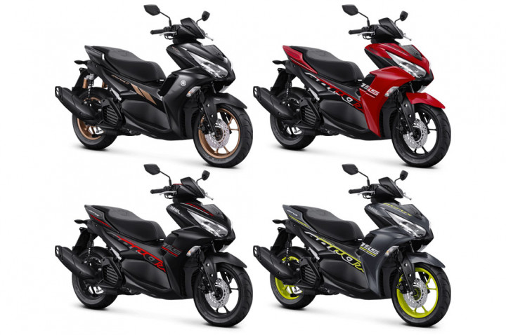 Yamaha Aerox 155 Connected Version Punya Tampilan Baru