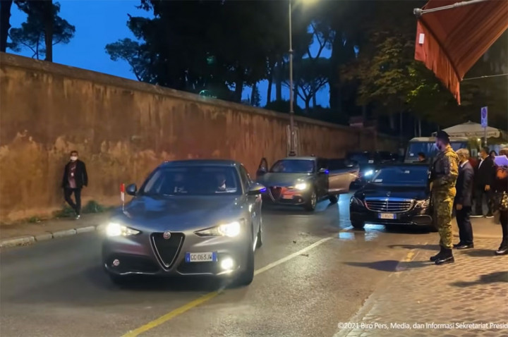 Alfa Romeo Stelvio, Mobil Dinas Jokowi Selama KTT G20 Italia
