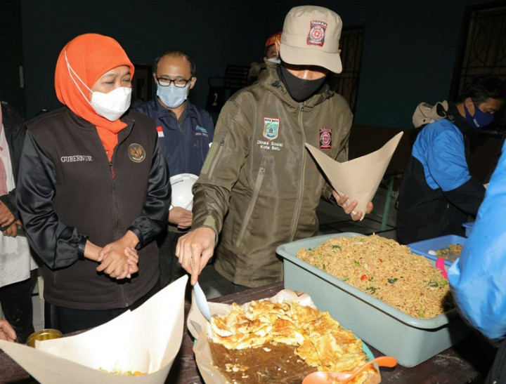 Kunjungi Batu, Khofifah Wanti-wanti Siaga Bencana