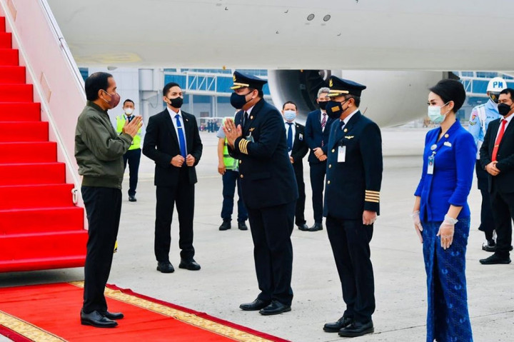 Tiba di Indonesia, Presiden Jokowi Langsung Jalani Karantina