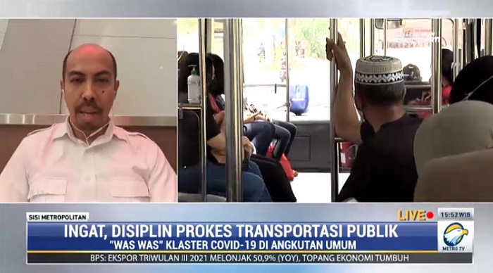 Kapasitas Angkutan Umum di Jakarta 100 persen, IAKMI: Keputusan yang Keliru