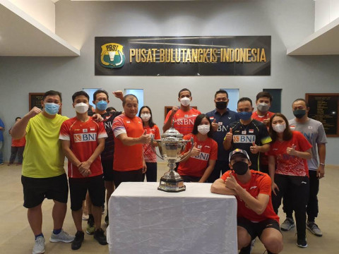 Piala Thomas Mendarat di Indonesia