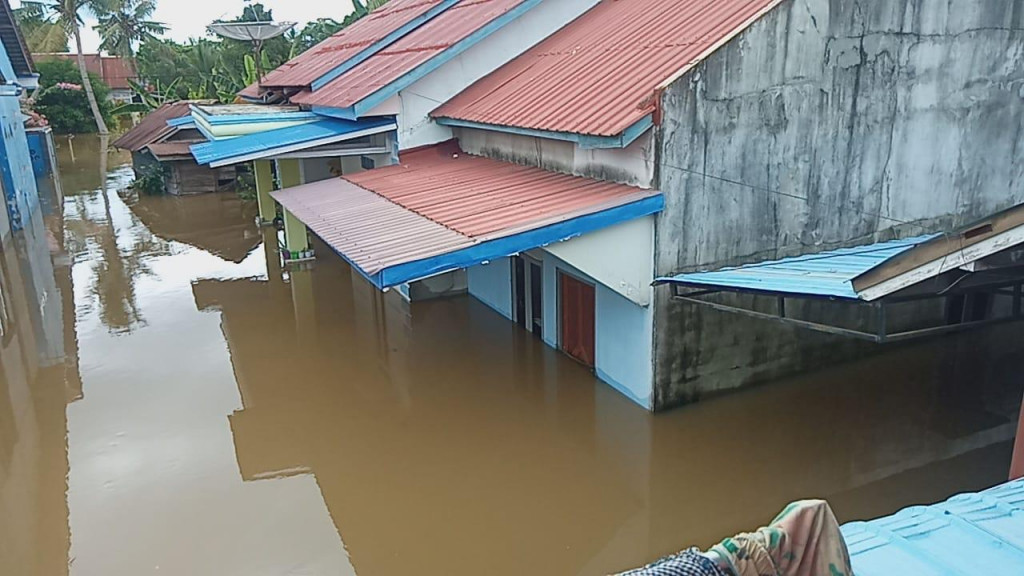 Situasi banjir di Kabupaten Sintang, Kalimantan Barat. Foto: BNPB