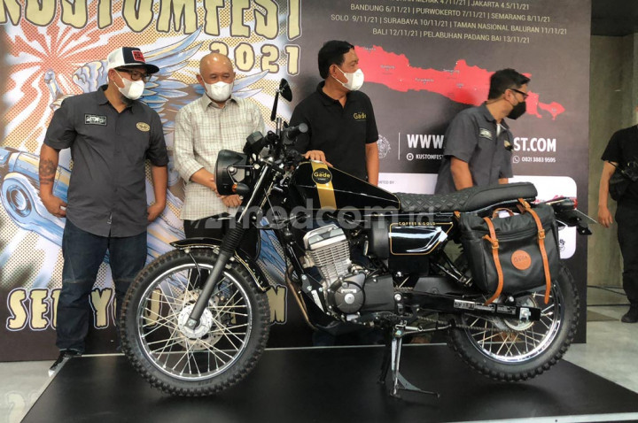 Gandeng Retrosyndicate, Pegadaian Luncurkan Motor Kustom The Gade ST150