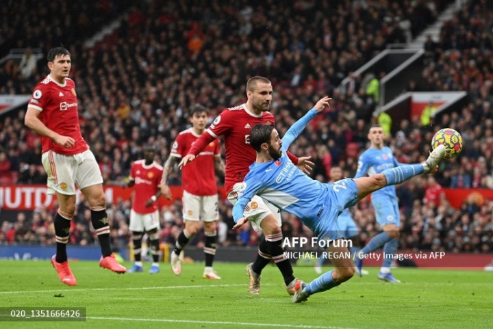 Manchester City Terlalu Tangguh untuk Manchester United