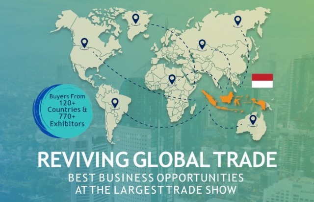 Ilustrasi sebaran negara yang mengikuti trade expo digital 2020. Dok : Kemendag.
