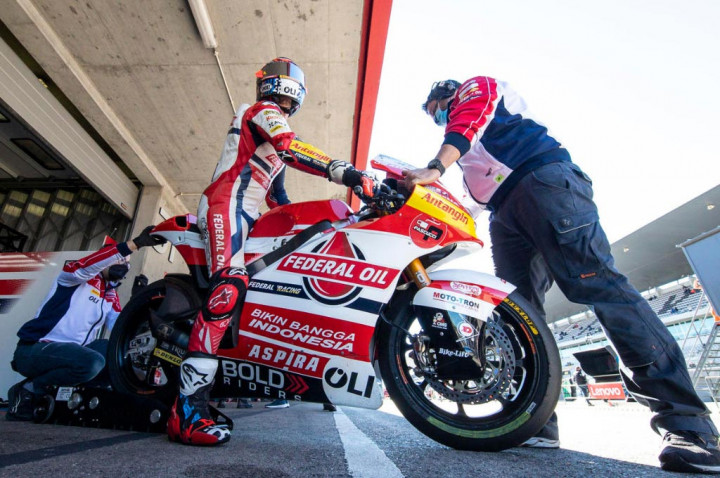 Geruduk Lini Start Terdepan, Diggia Optimis Podium di Algarve