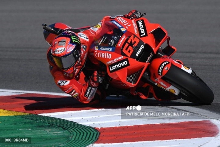 MotoGP Portugal: Bagnaia Juara, Quartararo Gagal Finis