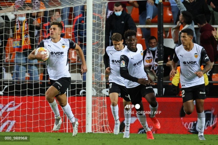 Hujan Gol Warnai Hasil Imbang Valencia Kontra Atletico