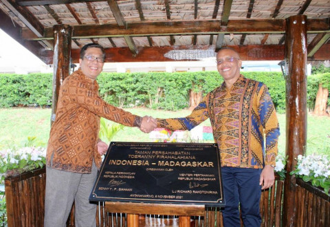 Indonesia-Madagascar Friendship Park Inaugurated