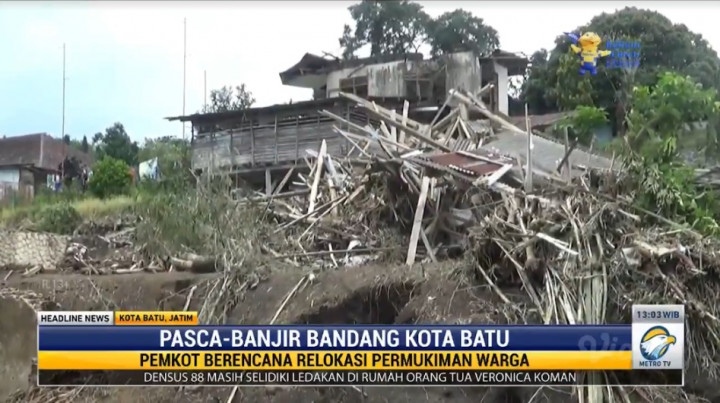 Korban Banjir Bandang di Batu Boleh Minta Direlokasi