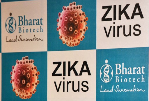 Infeksi virus zika terus melonjak di India./AFP