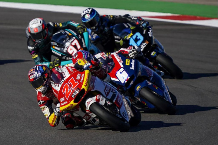 Persaingan Berat, Diggia Ambil Hasil Positif di Moto2 Algarve