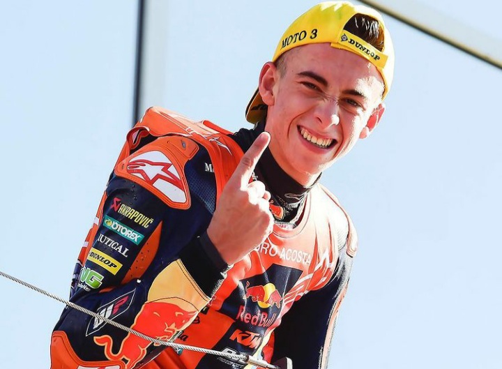 Menang di Portugal, Bocah Ajaib Pedro Acosta Juara Dunia Moto3 2021