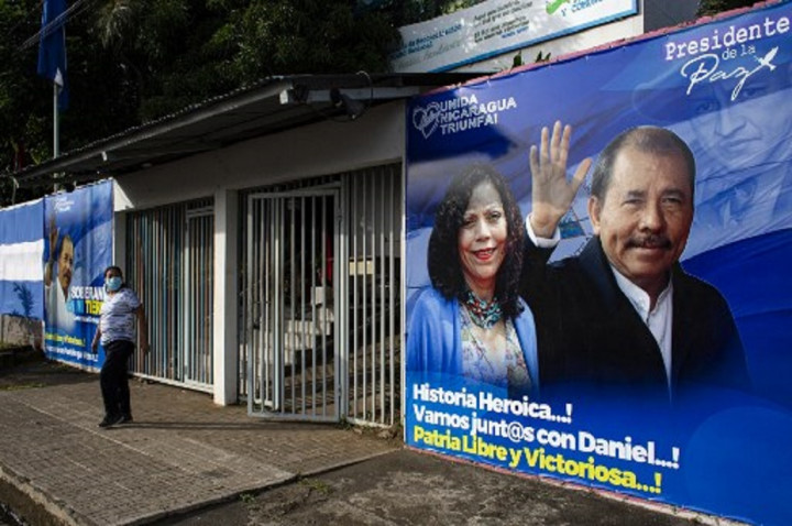Presiden Nikaragua Daniel Ortega Klaim Kemenangan dalam Pemilu Kontroversial