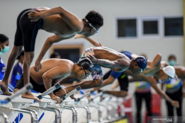Pemecahan Rekornas Renang Hiasi Hari Kedua Peparnas Papua