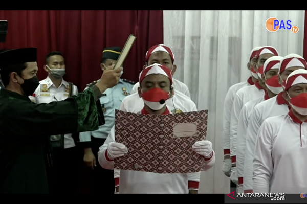 34 Napi Terorisme Ikrar Setia kepada NKRI