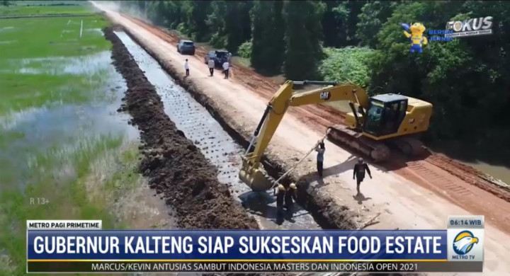 Gubernur Kalteng Optimistis Food Estate Mengurangi Impor Pangan