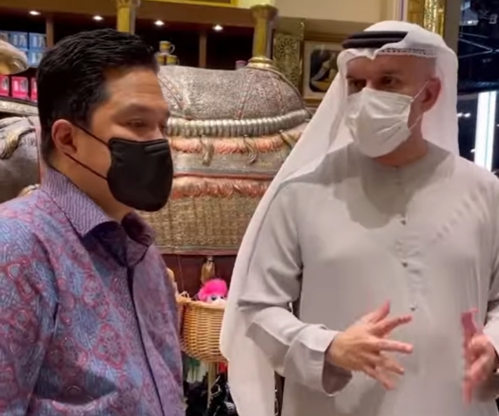 Erick Thohir Janji Undang Pengusaha Ini di Pembukaan Sarinah Maret 2022