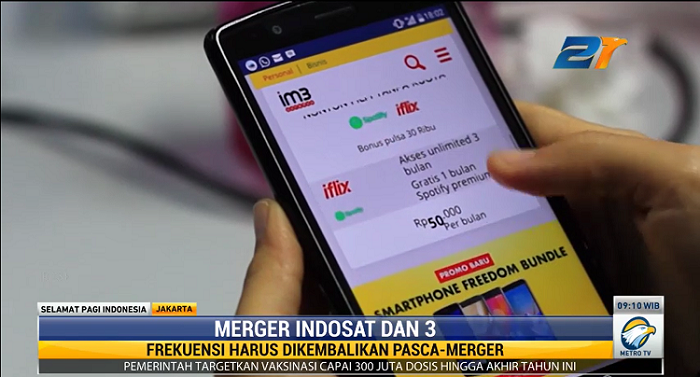 Kominfo Restui Merger Indosat dan Tri