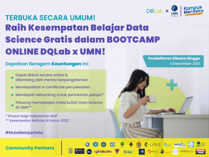 UMN Buka Pendaftaran Mini Bootcamp, Belajar Data Science