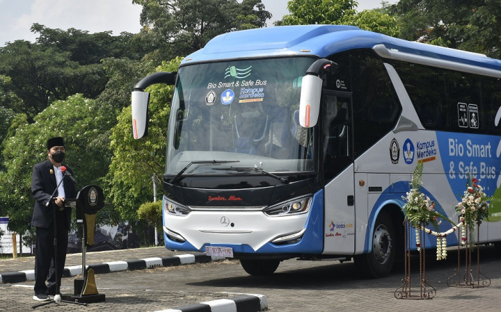 Undip Luncurkan Bus Anti Covid-19, Diklaim yang Pertama di Indonesia