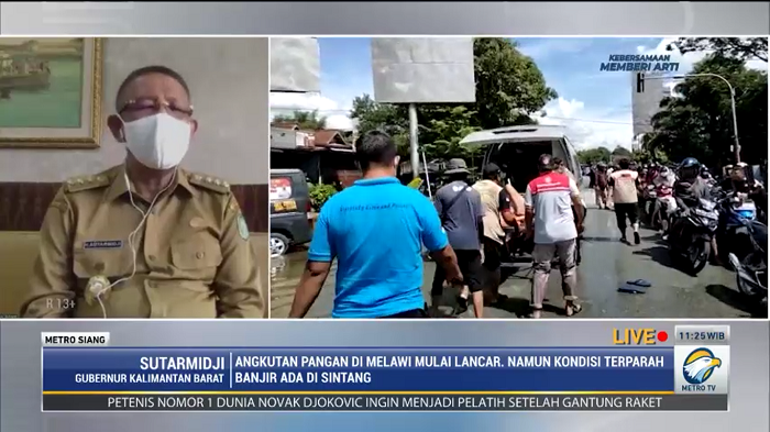 Banjir di Kalbar Meluas, Pemerintah Prioritaskan Keselamatan Masyarakat