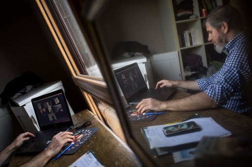 Ilustrasi work from home - - Foto: dok AFP