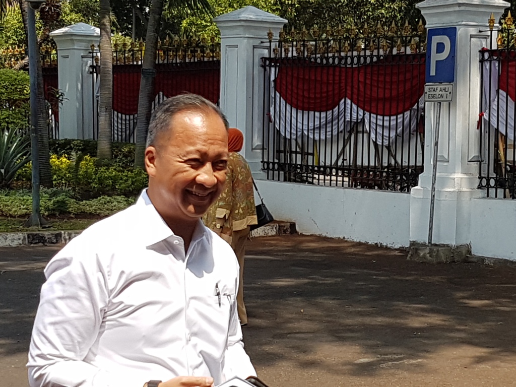 Menteri Perindustrian (Menperin) Agus Gumiwang Kartasasmita,. Foto : Medcom.