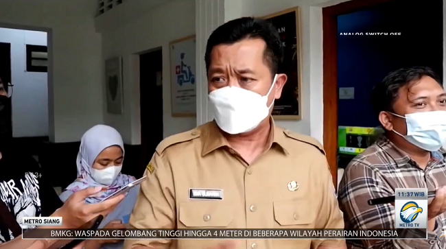 Ketua Harian Satgas Covid-19 Kota Bandung Ema Sumarna. Foto: Dok/Metro TV